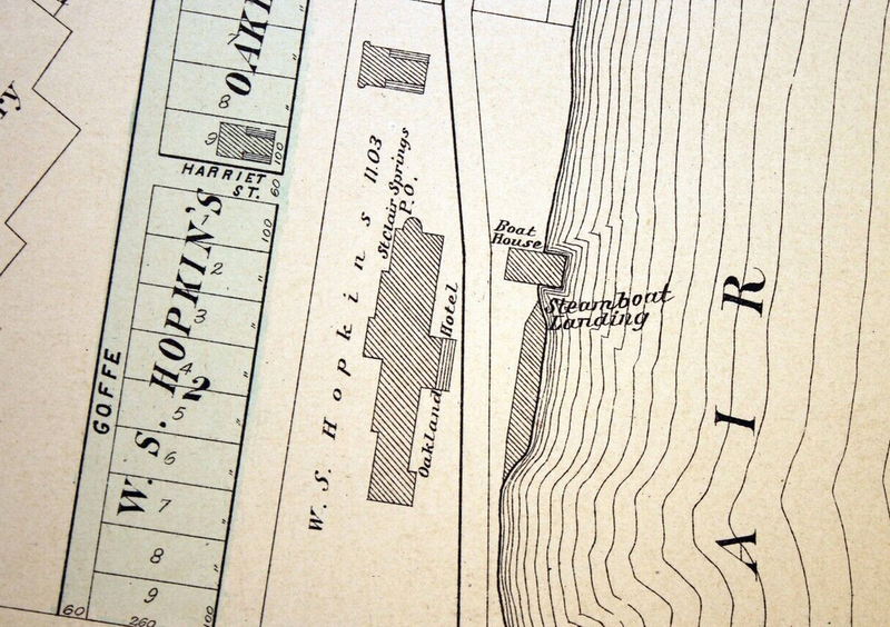 Oakland Hotel - 1897 Map (newer photo)